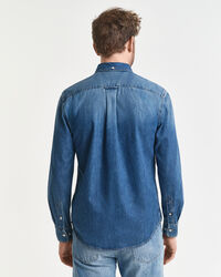 Regular fit denimskjorta