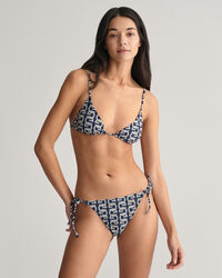 G Patterned Triangle Top