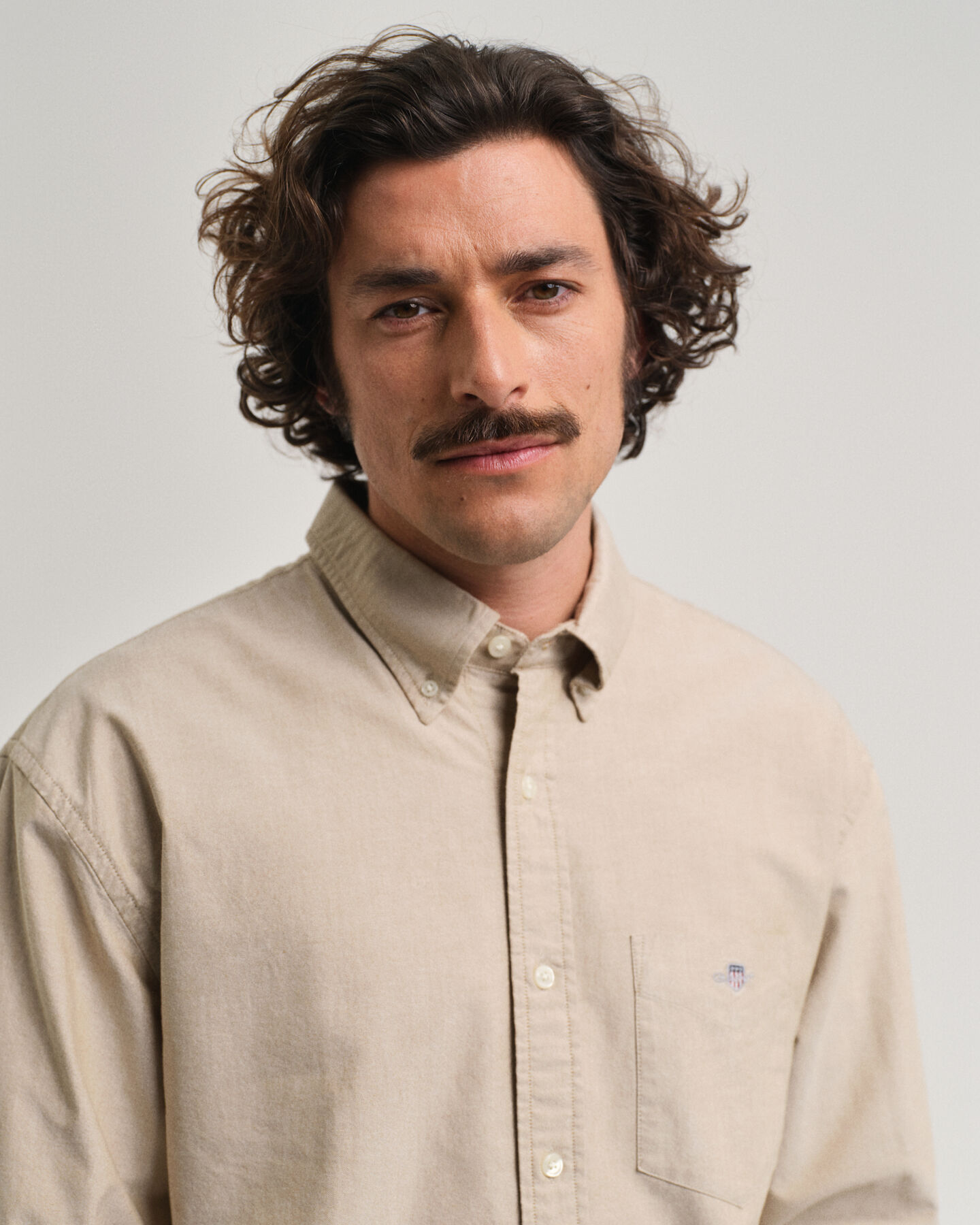 Relaxed fit oxfordskjorta