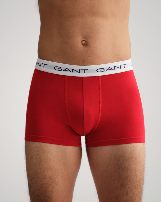 Trepack trådfärgade randiga kalsonger