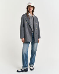 Skepparjacka med handsydda detaljer