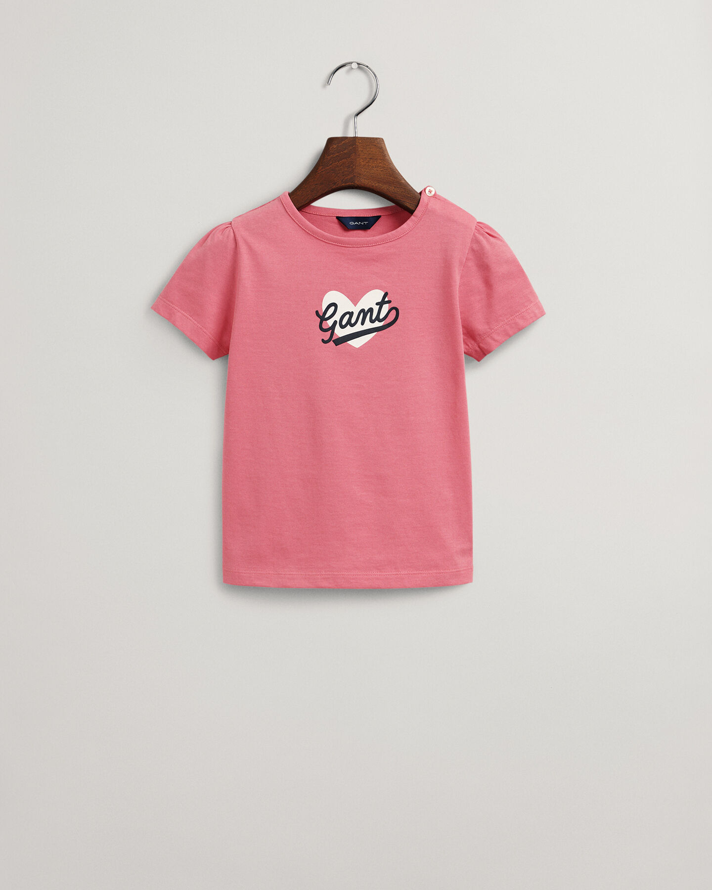 Girls Script T-shirt med hj&auml;rta
