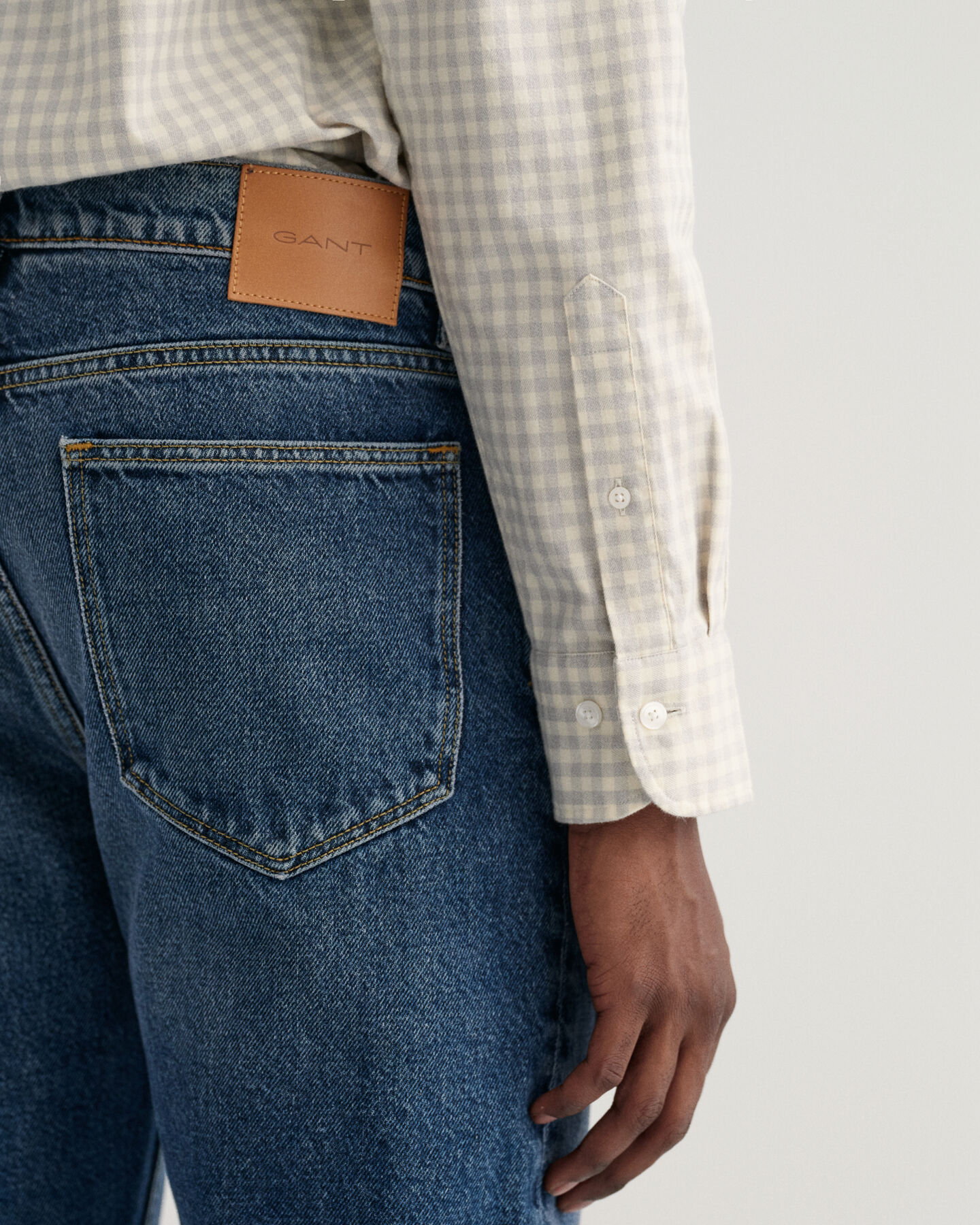 Regular fit Jaspe Gingham rutig skjorta