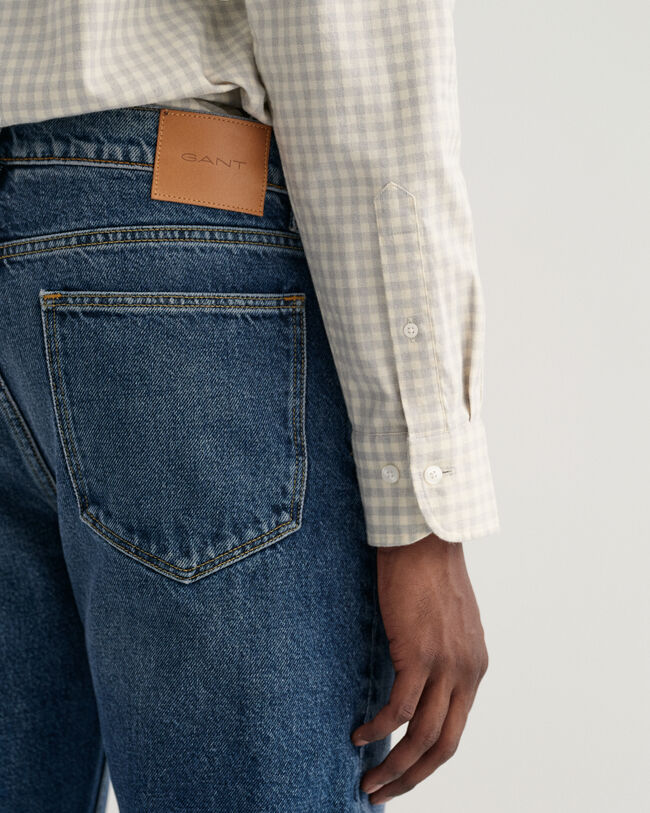 Regular fit Jaspe Gingham rutig skjorta