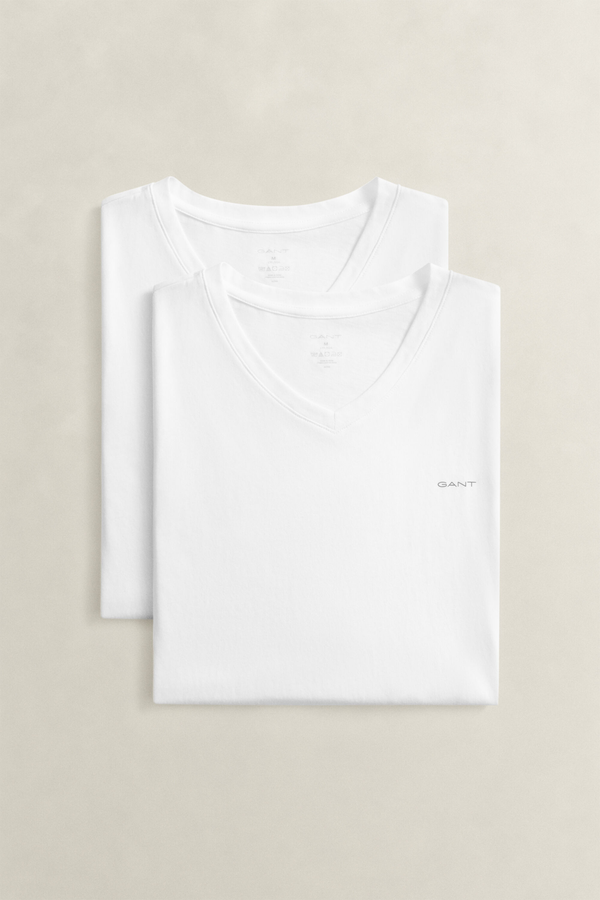 Tvåpack V-ringade T-shirtar