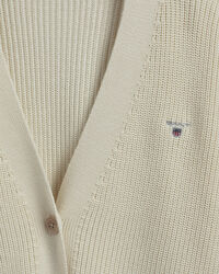 Teen Girls ribbstickad kofta