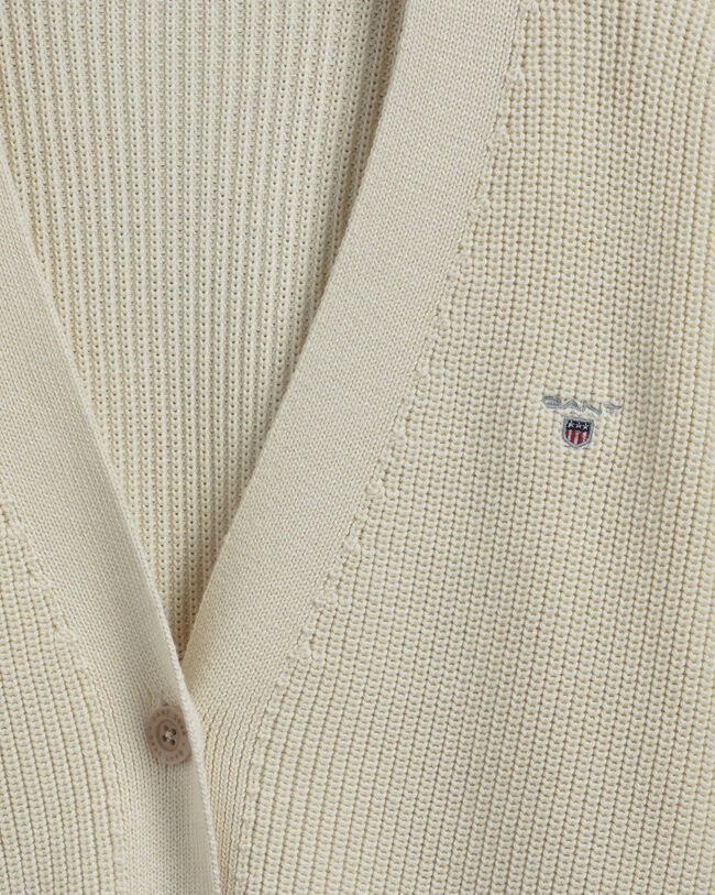 Teen Girls ribbstickad kofta