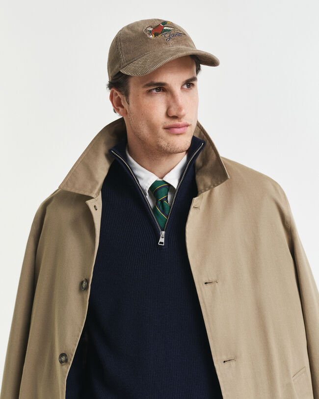 Broderad tvättad manchesterkeps