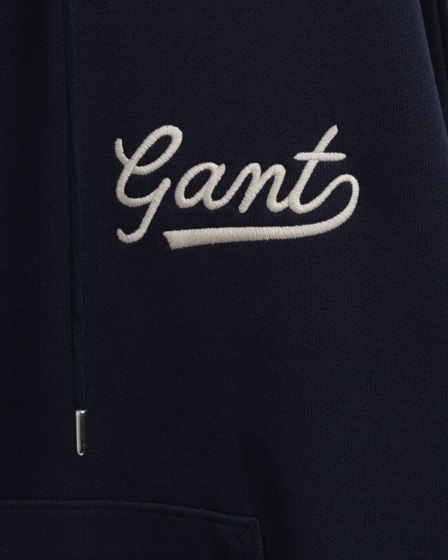 Color hoodie med färgblock