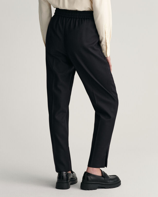 Avsmalnande dra p&aring;-byxor