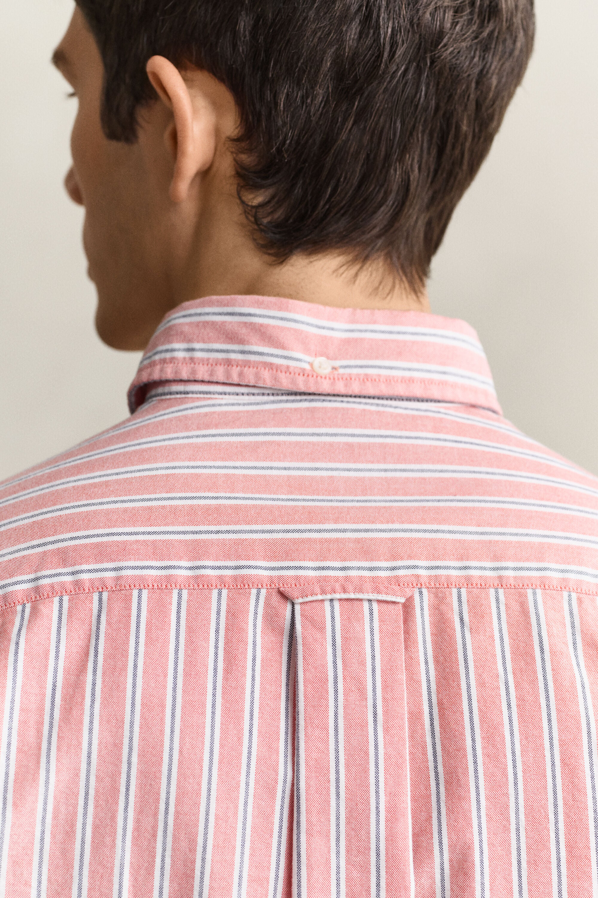 Klassisk randig oxfordskjorta