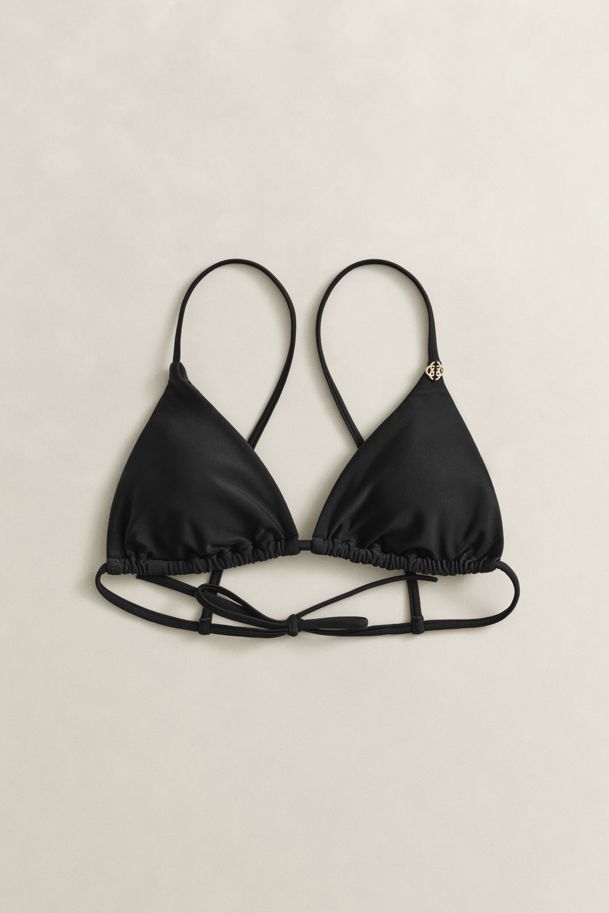 Vadderad trekantsbikinitopp