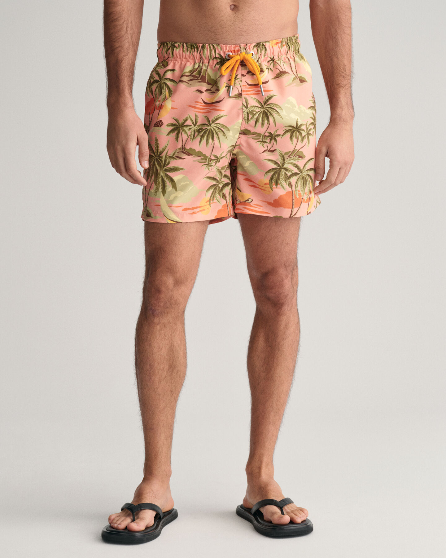 Hawaiian Print Swim Shorts