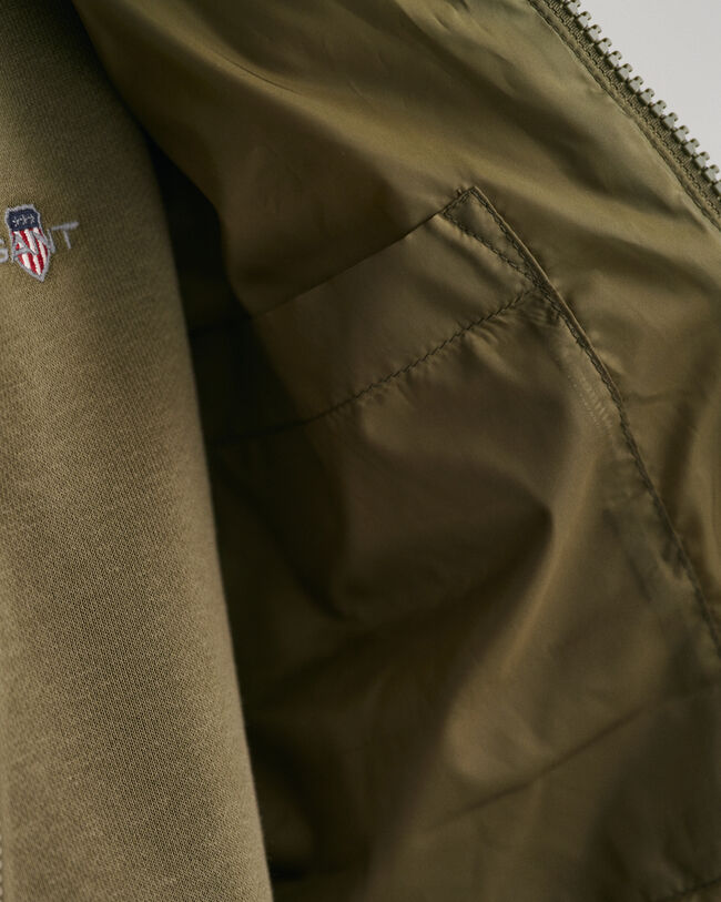 Lättvadderad bomberjacka