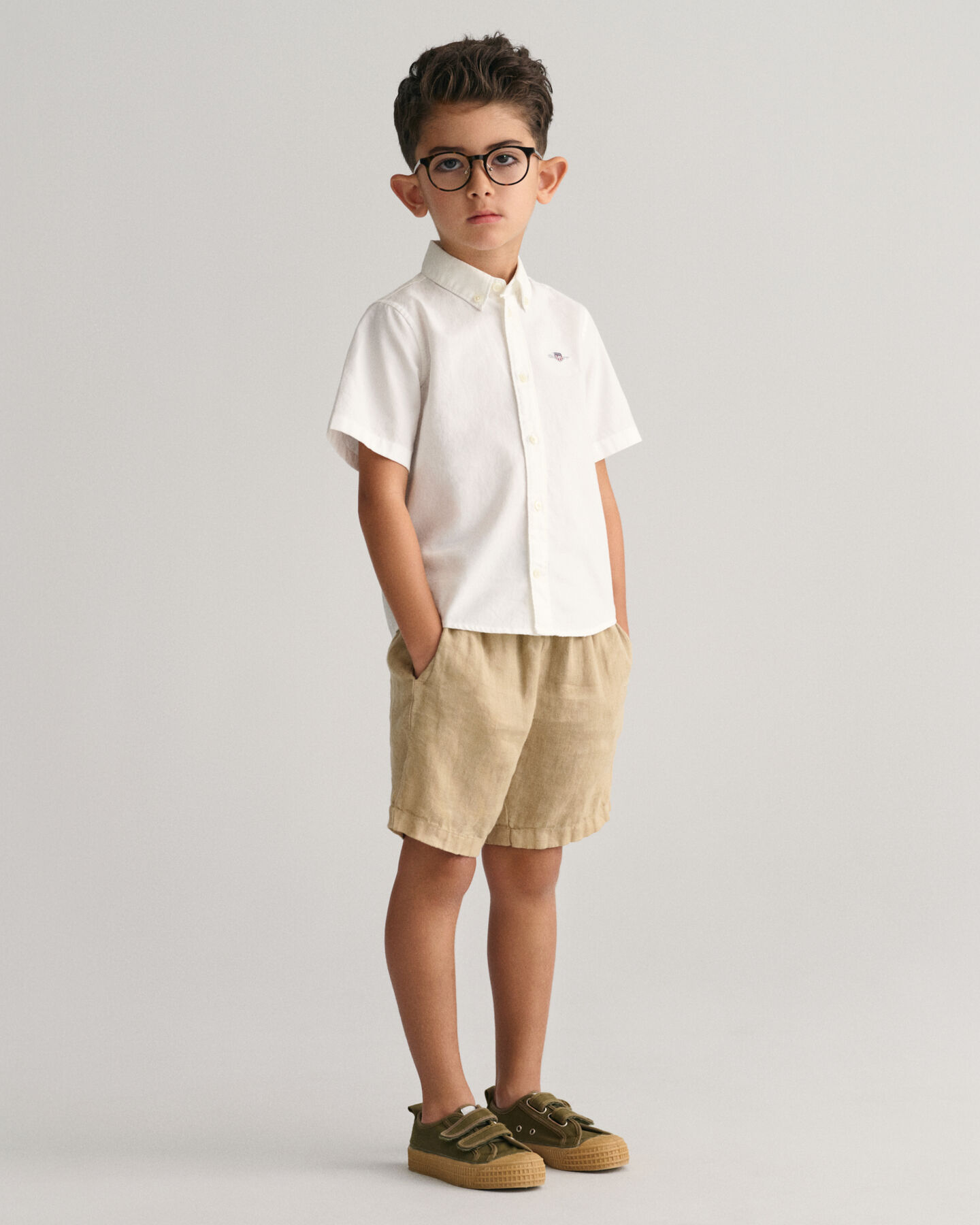 Kids linneshorts