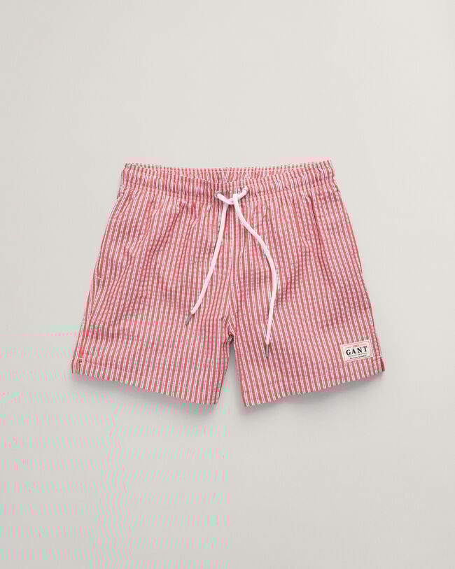 Seersucker Swim Shorts