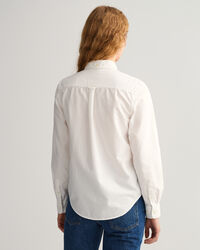 Regular fit plaggfärgad oxfordskjorta