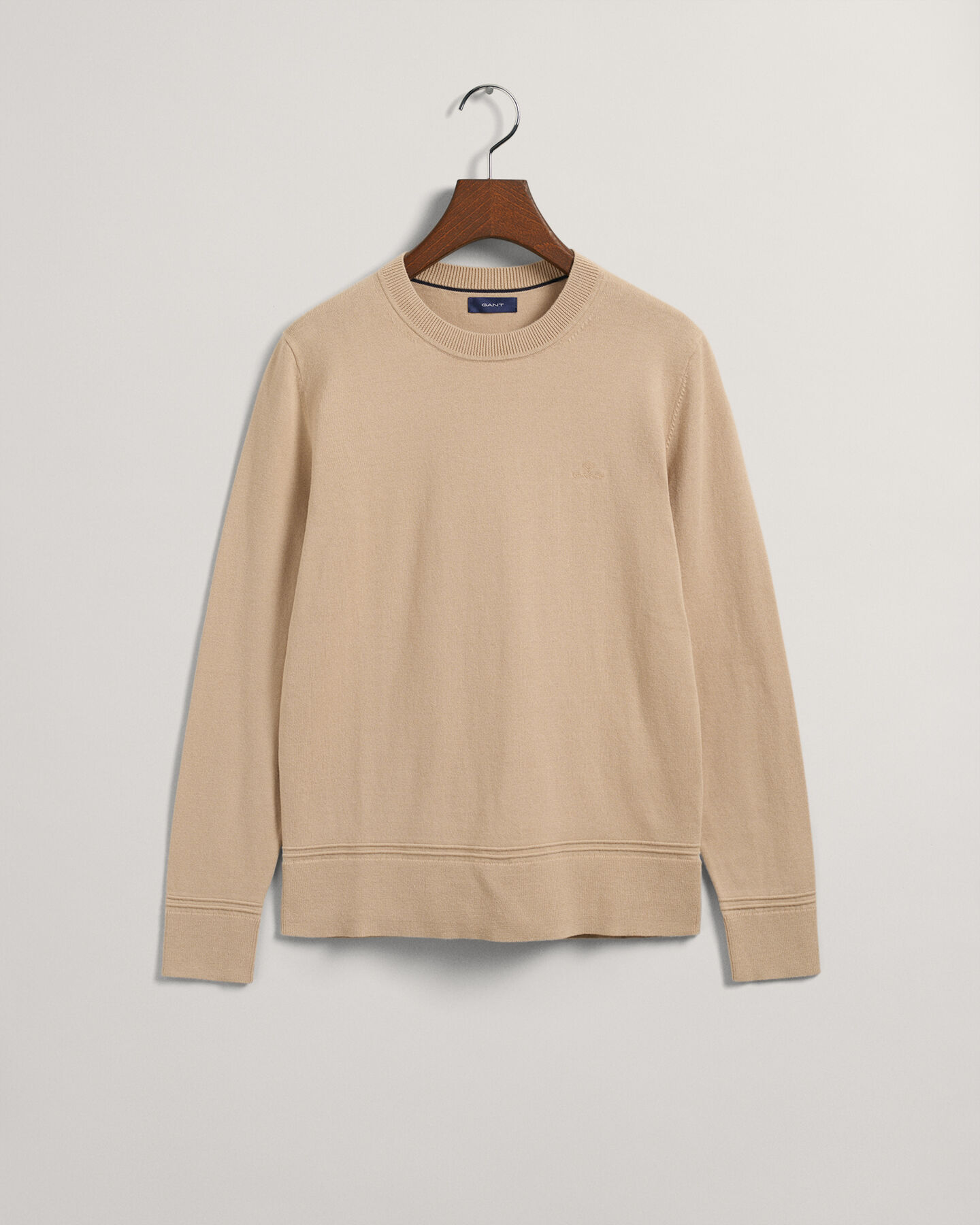 Tunn crew neck bomullstr&ouml;ja