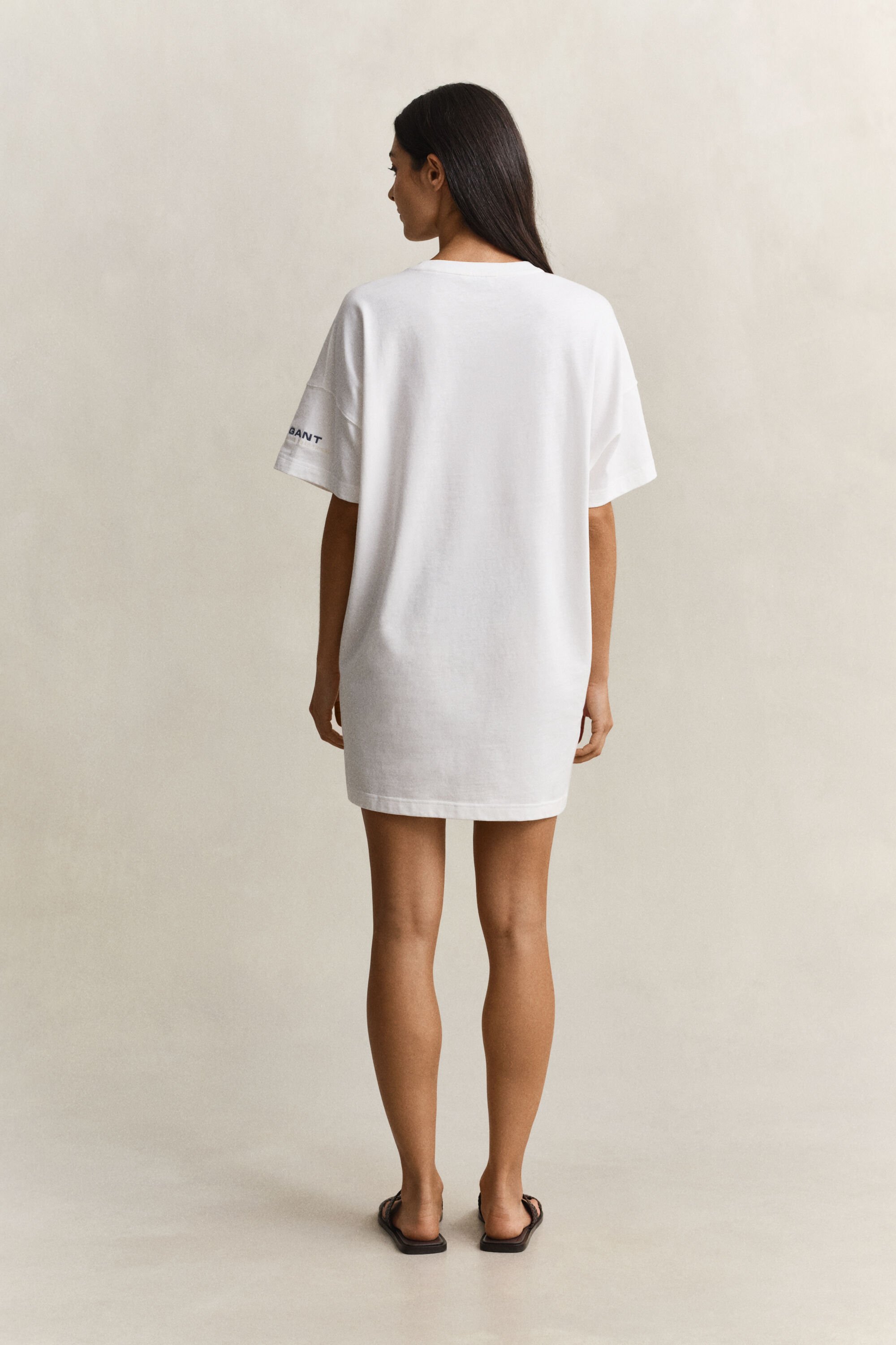 T-shirtklänning med tryck