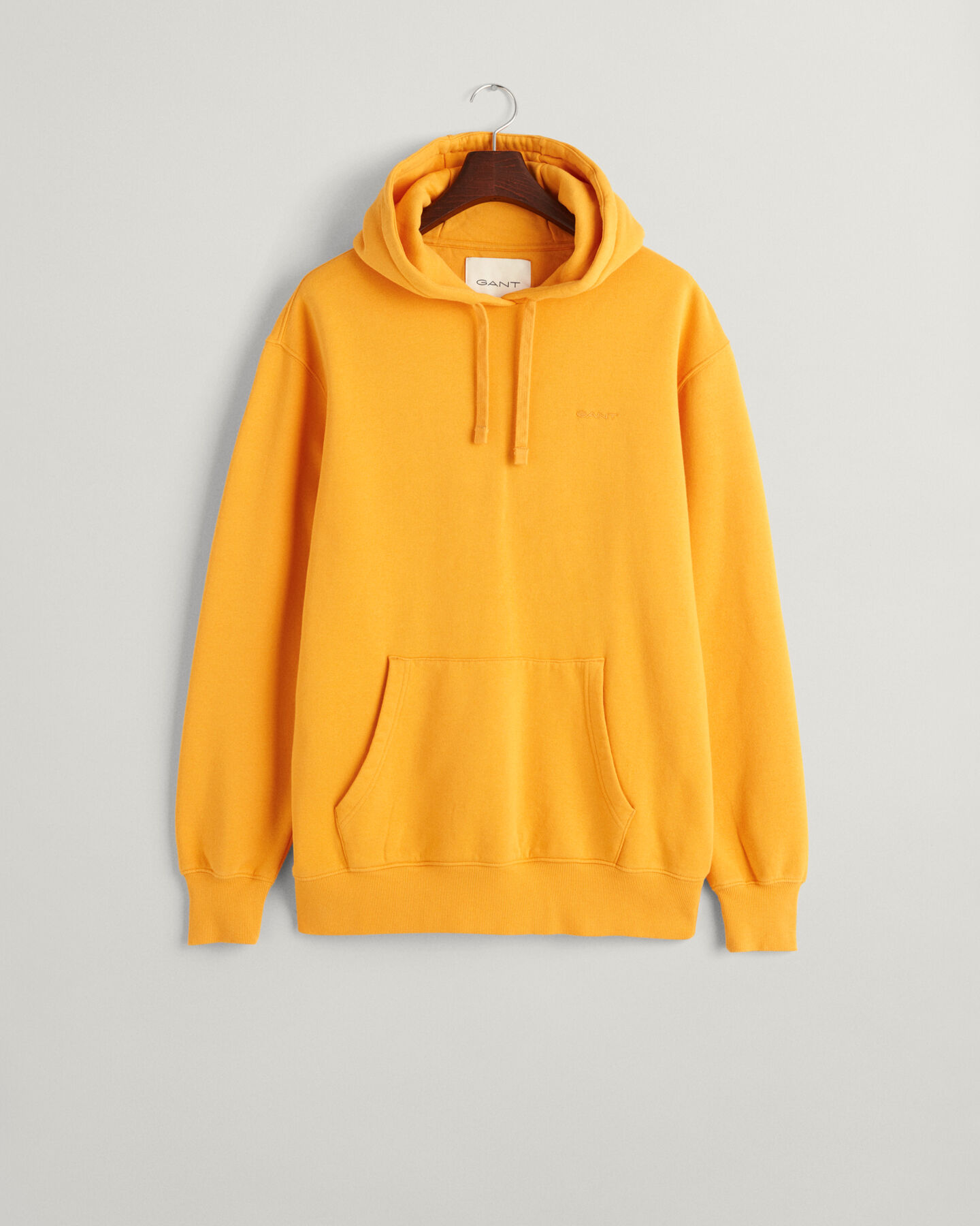Hoodie med GANT-logotyp