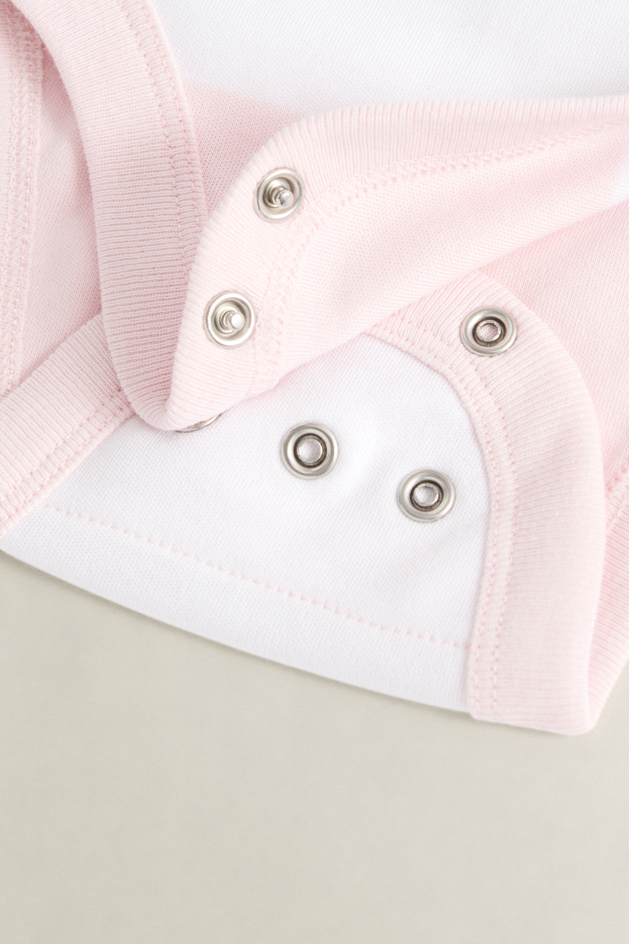 Baby tvåpack randiga sparkdräkter