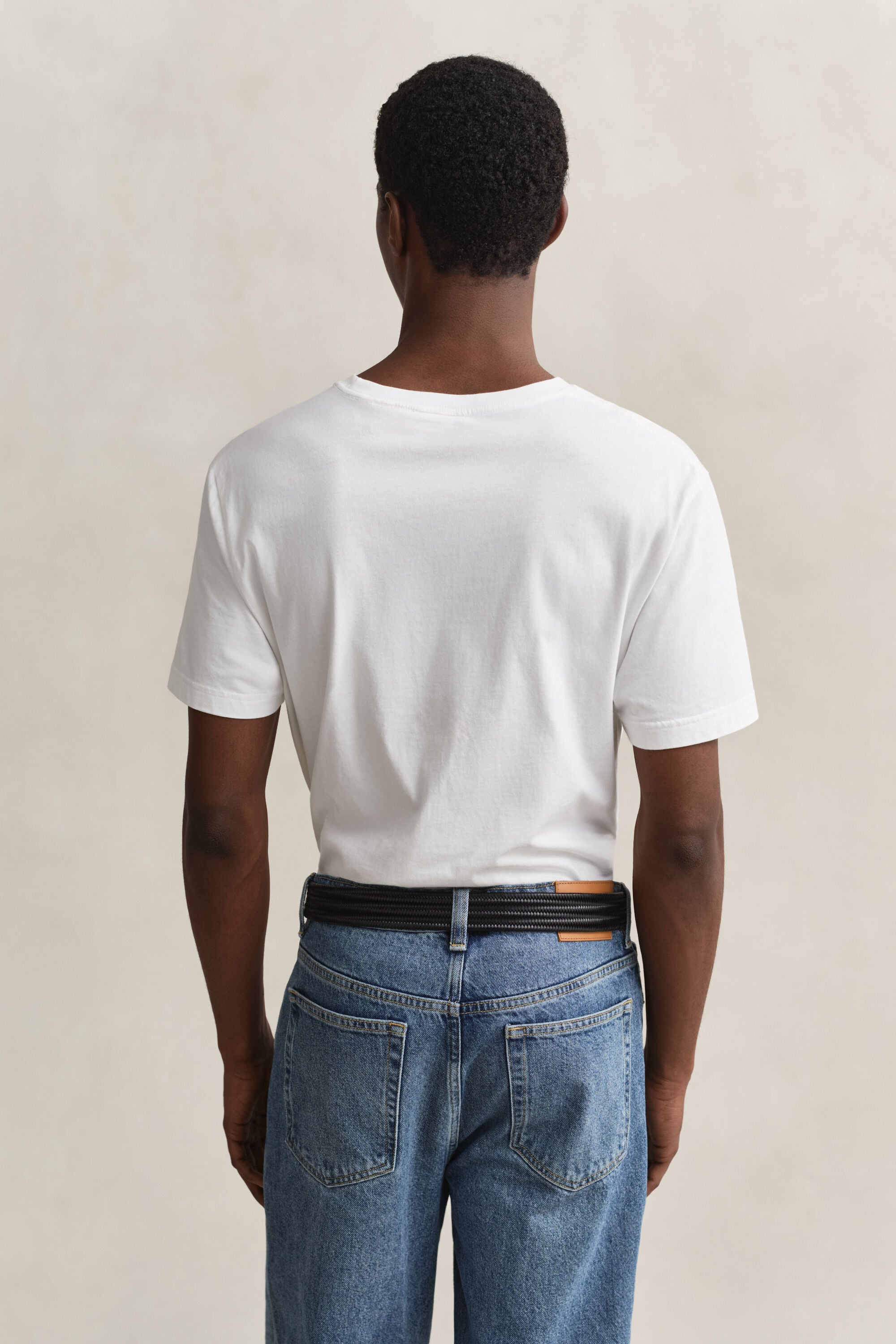 Regular fit T-shirt med sköld