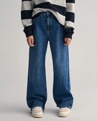 Teen Girls jeans med vida ben