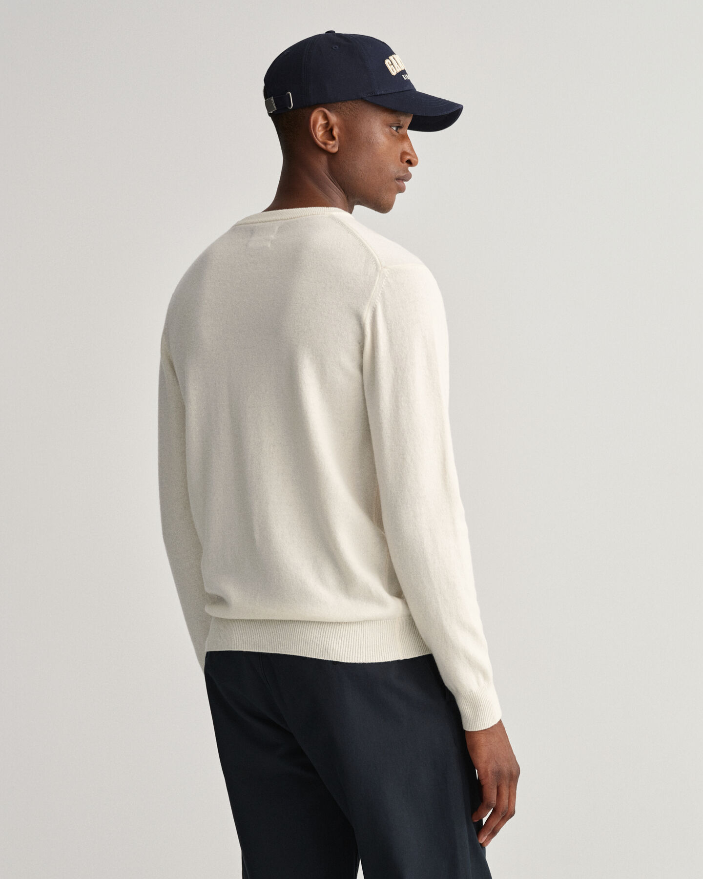 Crew neck tr&ouml;ja i superfin lammull