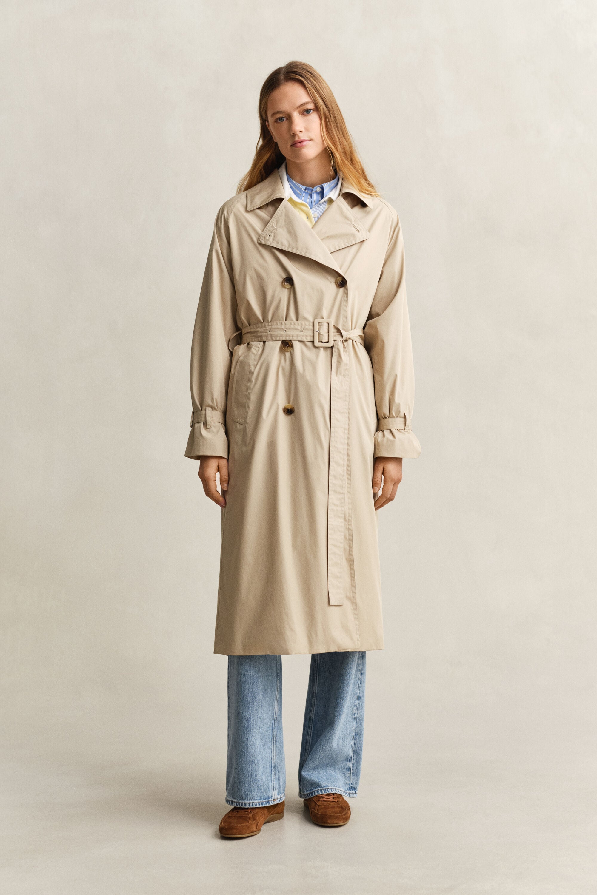 Lätt trenchcoat