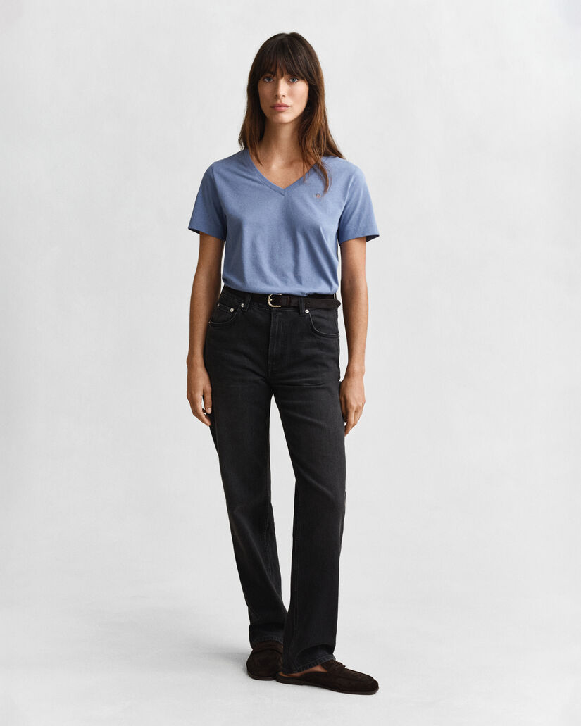 Shield V-ringad T-shirt