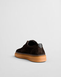 Kinzoon låga snörskor i mocka