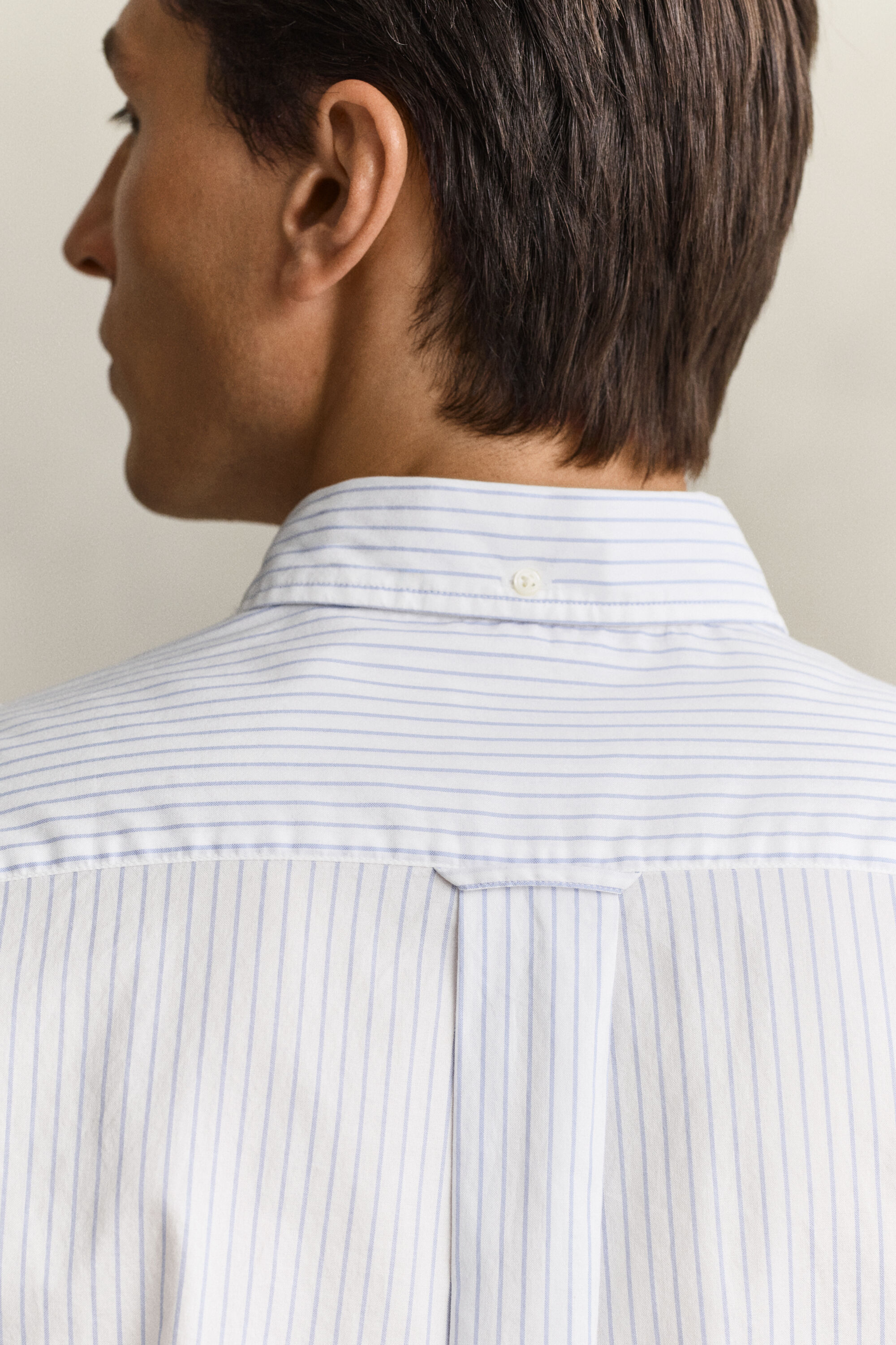 Gant x Yale randig oxfordskjorta
