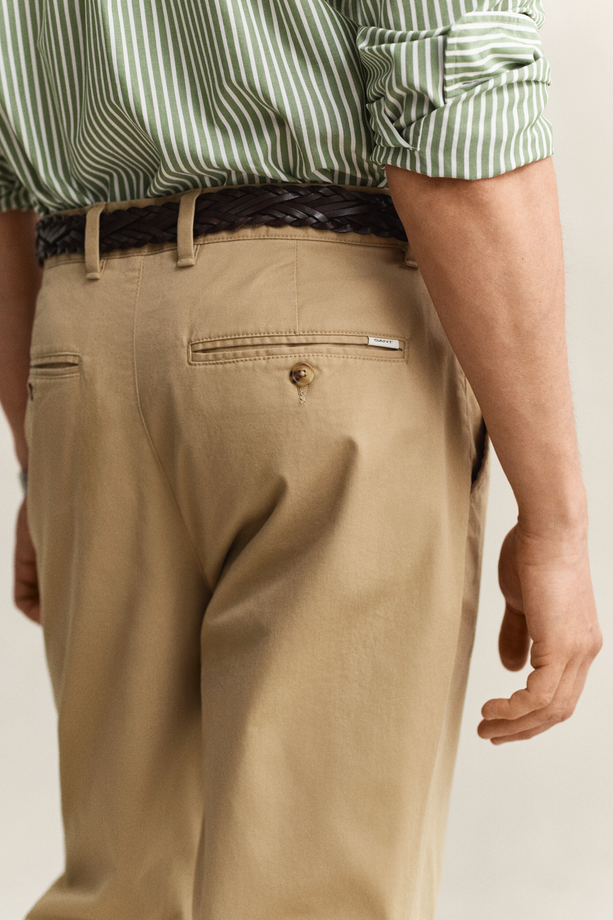 Klassiska chinos med regular fit