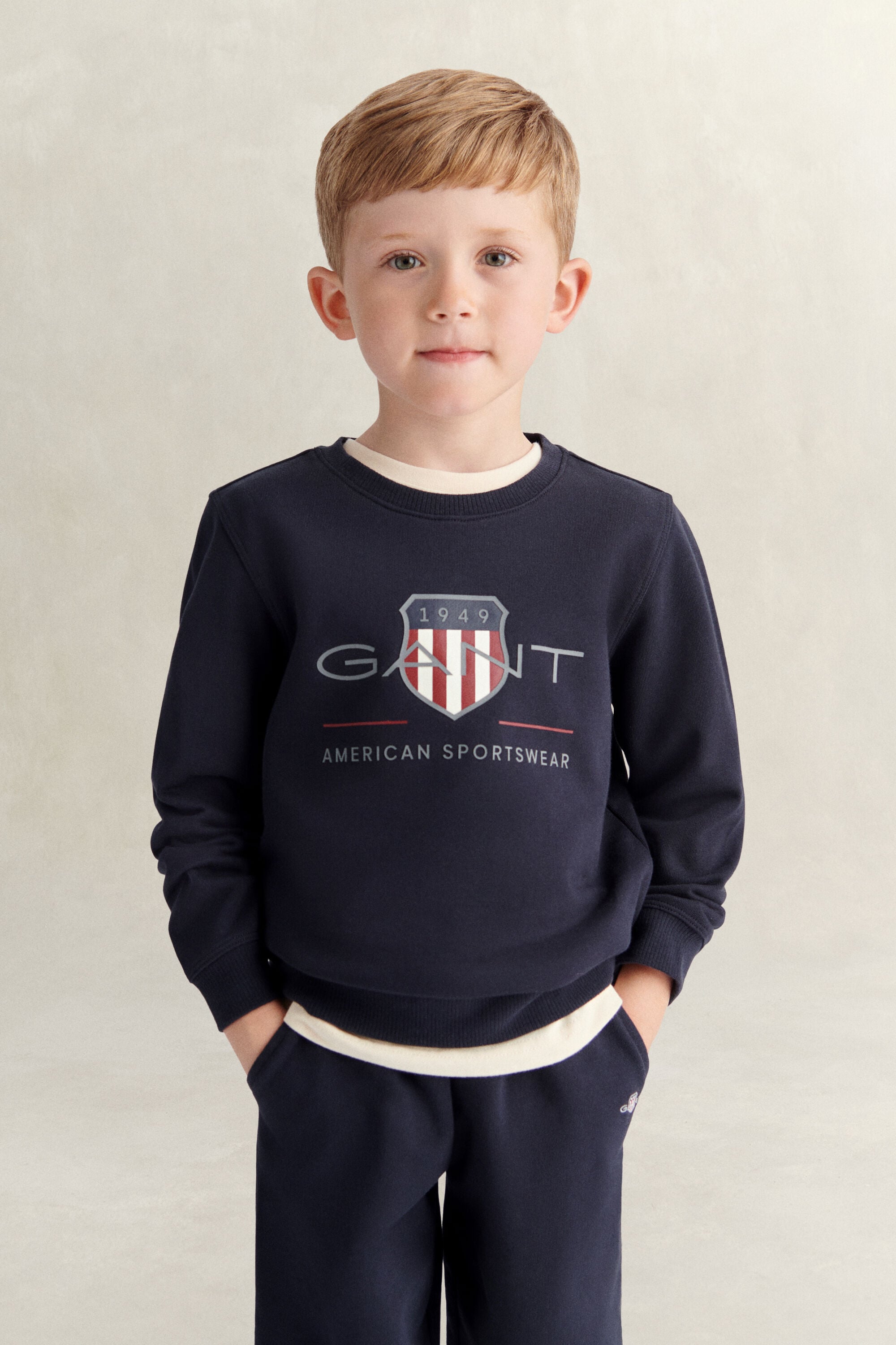 Boys Archive Shield set med sweatshirt och sweatpants