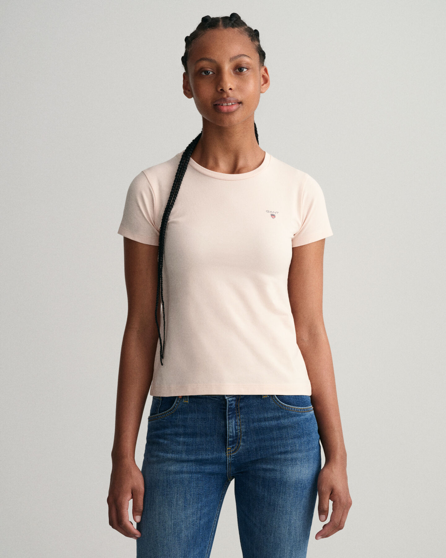 Teen Girls Original Figursydd T-shirt