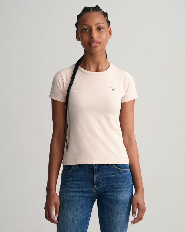 Teen Girls Original Figursydd T-shirt