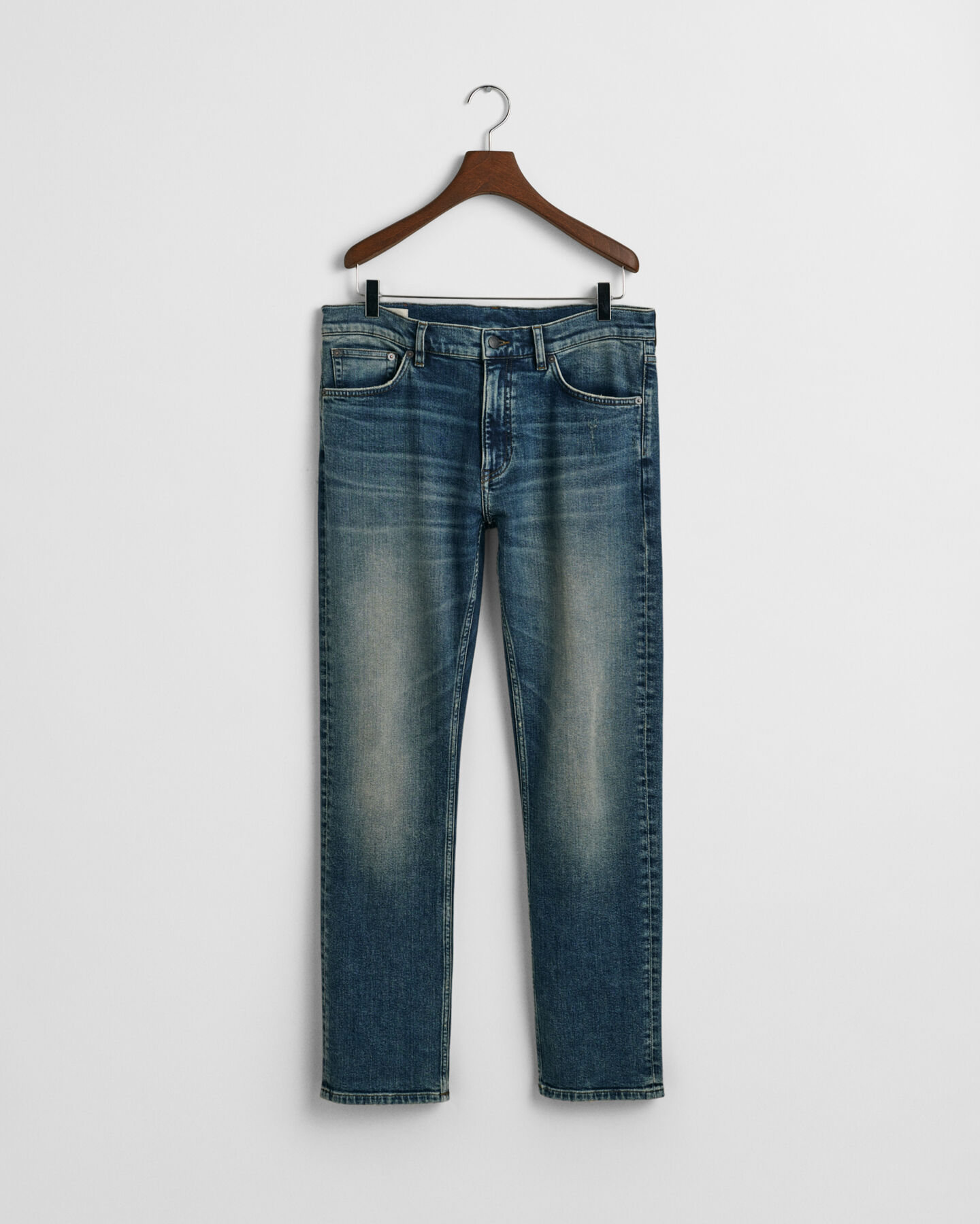 Regular fit jeans i vintagetv&auml;tt