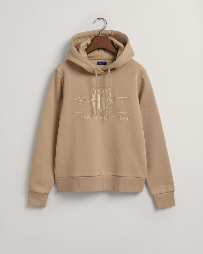 Tonal Shield hoodie