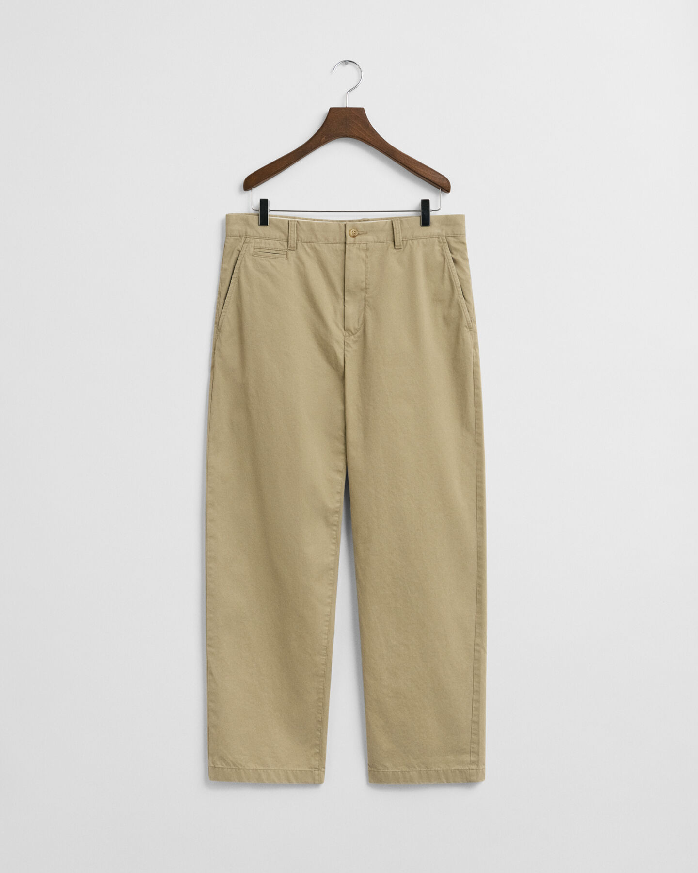 Relaxed fit chinos i bomullstwill