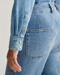 Regular fit denimskjorta