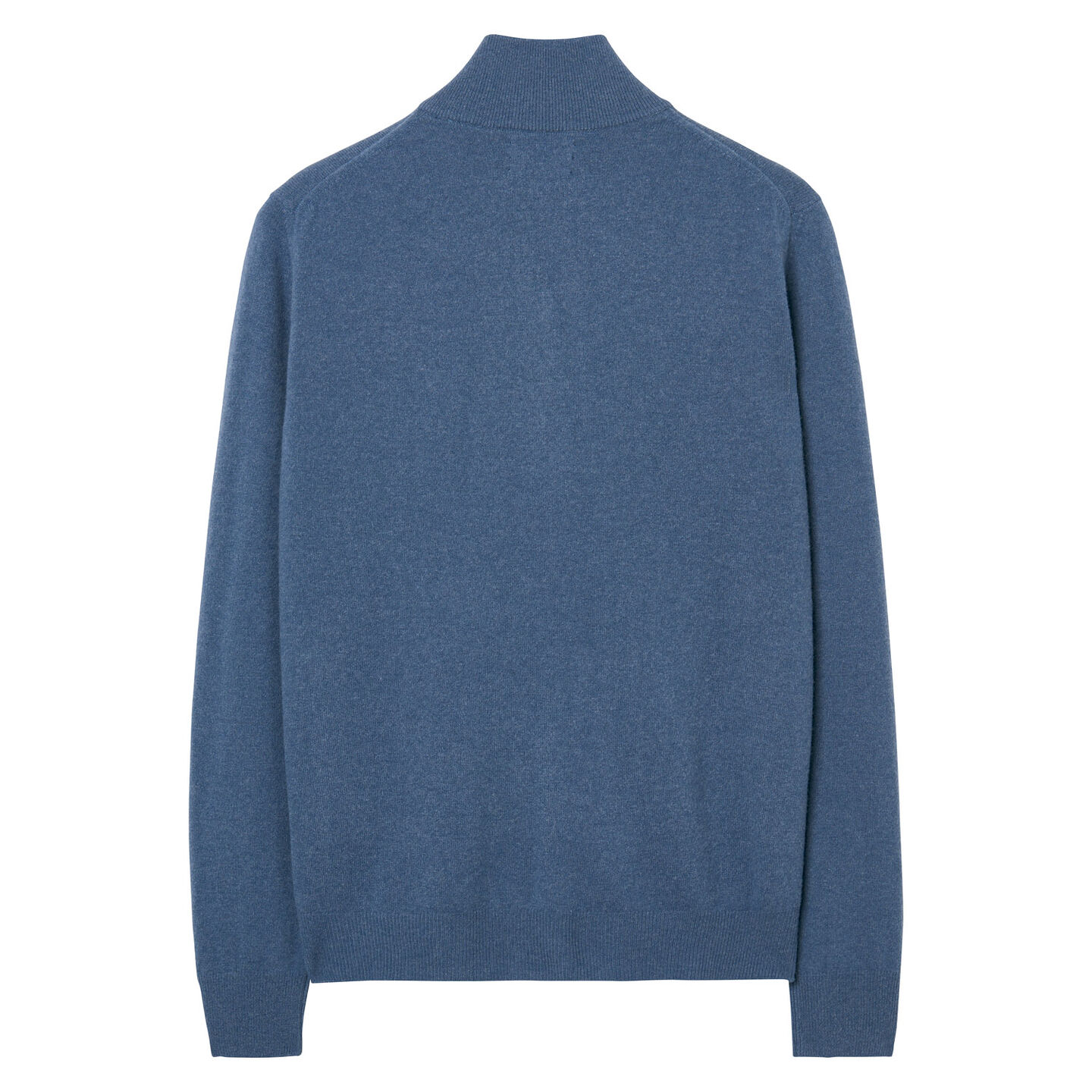 Cardigan i superfin lammull med dragkedja