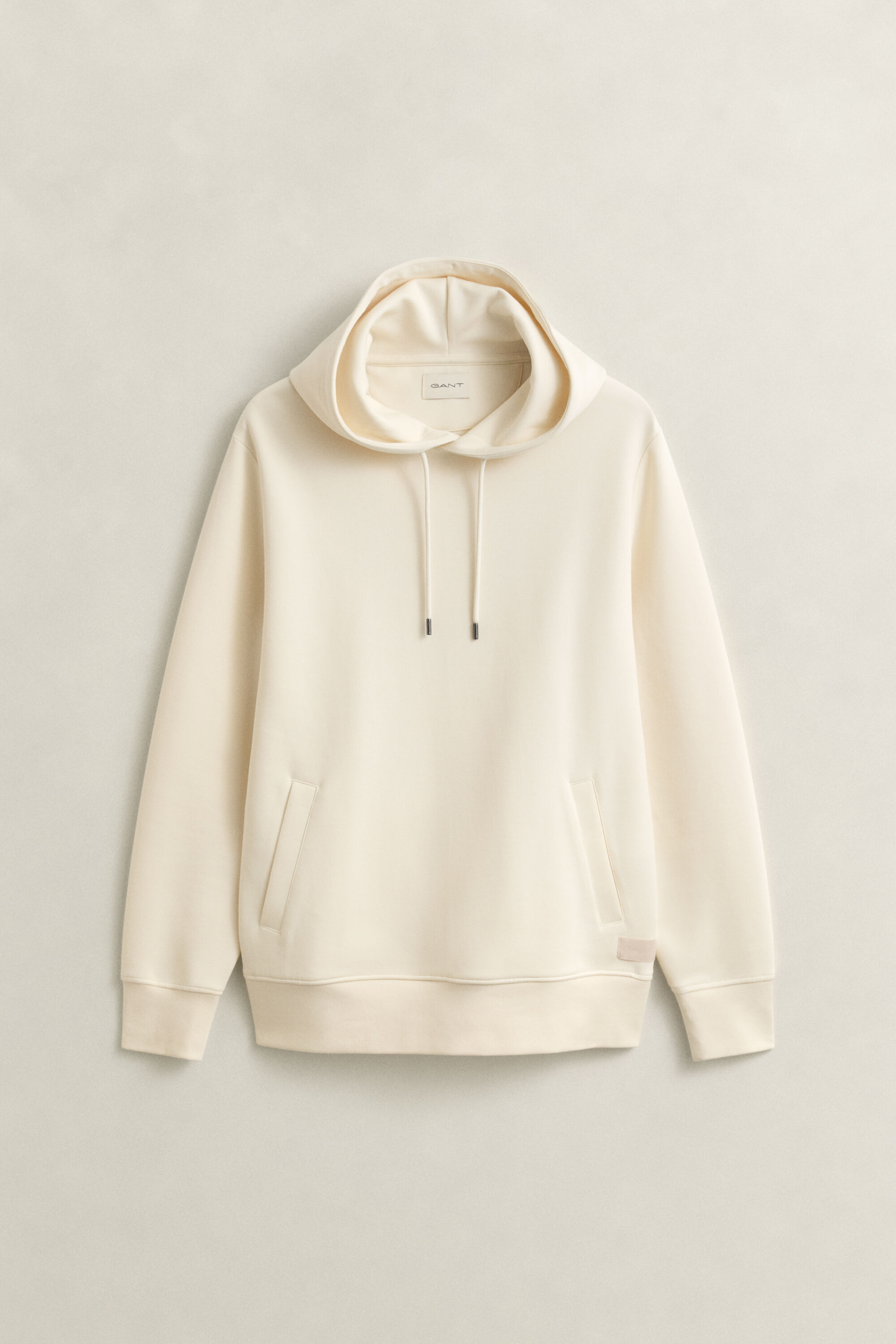 Hoodie i interlock