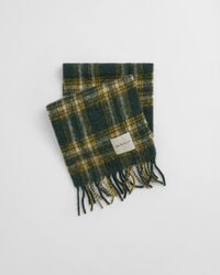 Rutig halsduk i mohair- och alpackablandning