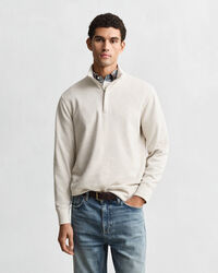 Sacker Rib sweatshirt med half-zip