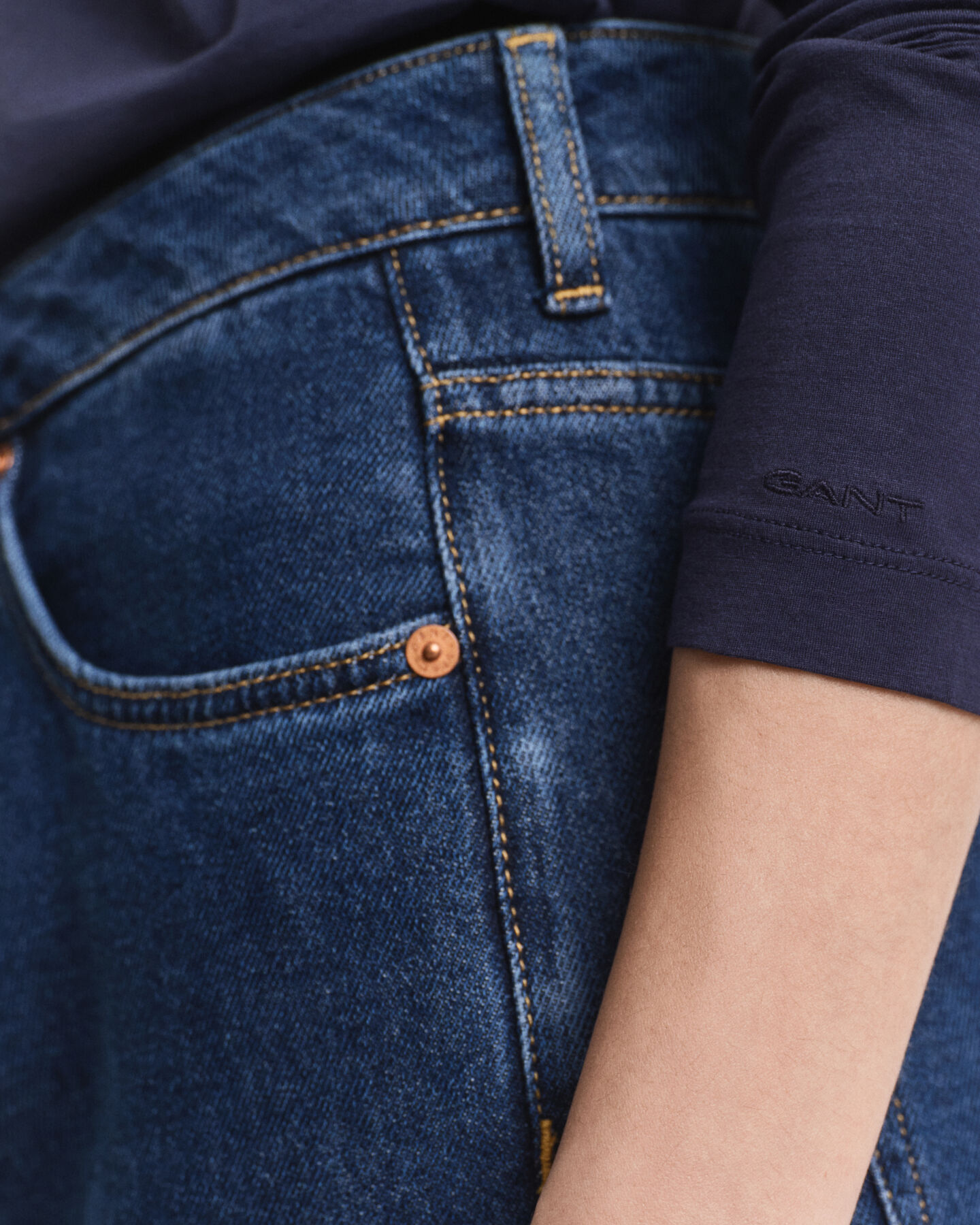 Tunn polotopp i bomull