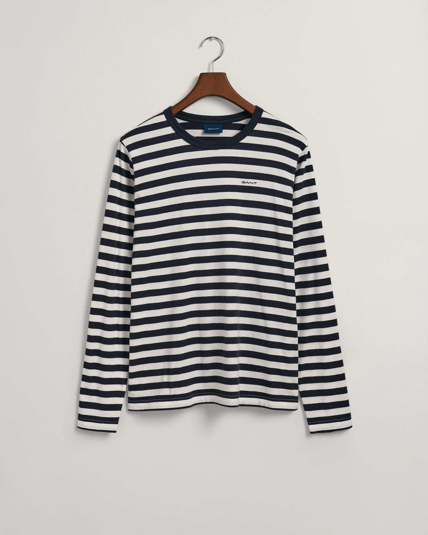 Randig långärmad T-shirt