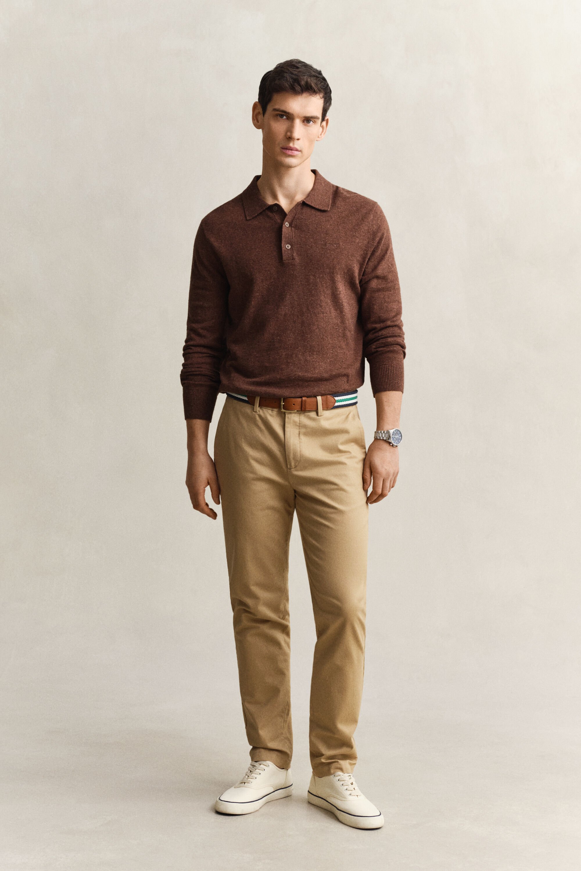 Eleganta chinos med slim fit
