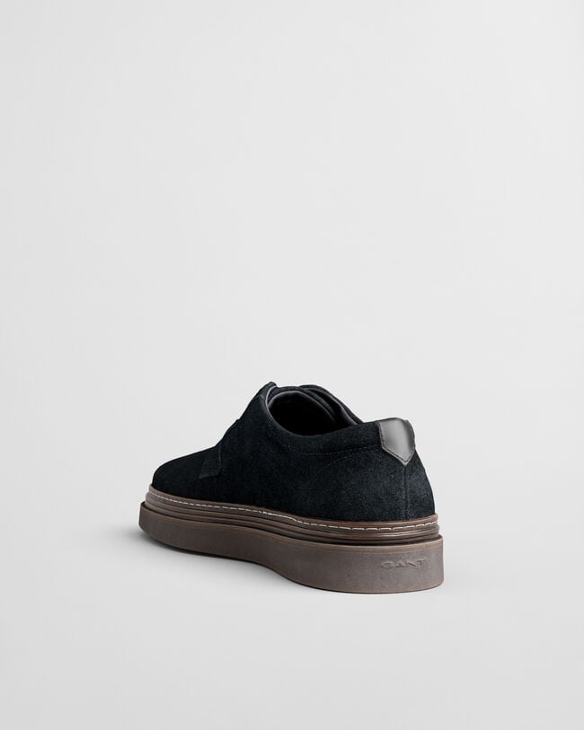 Kinzoon låga snörskor i mocka