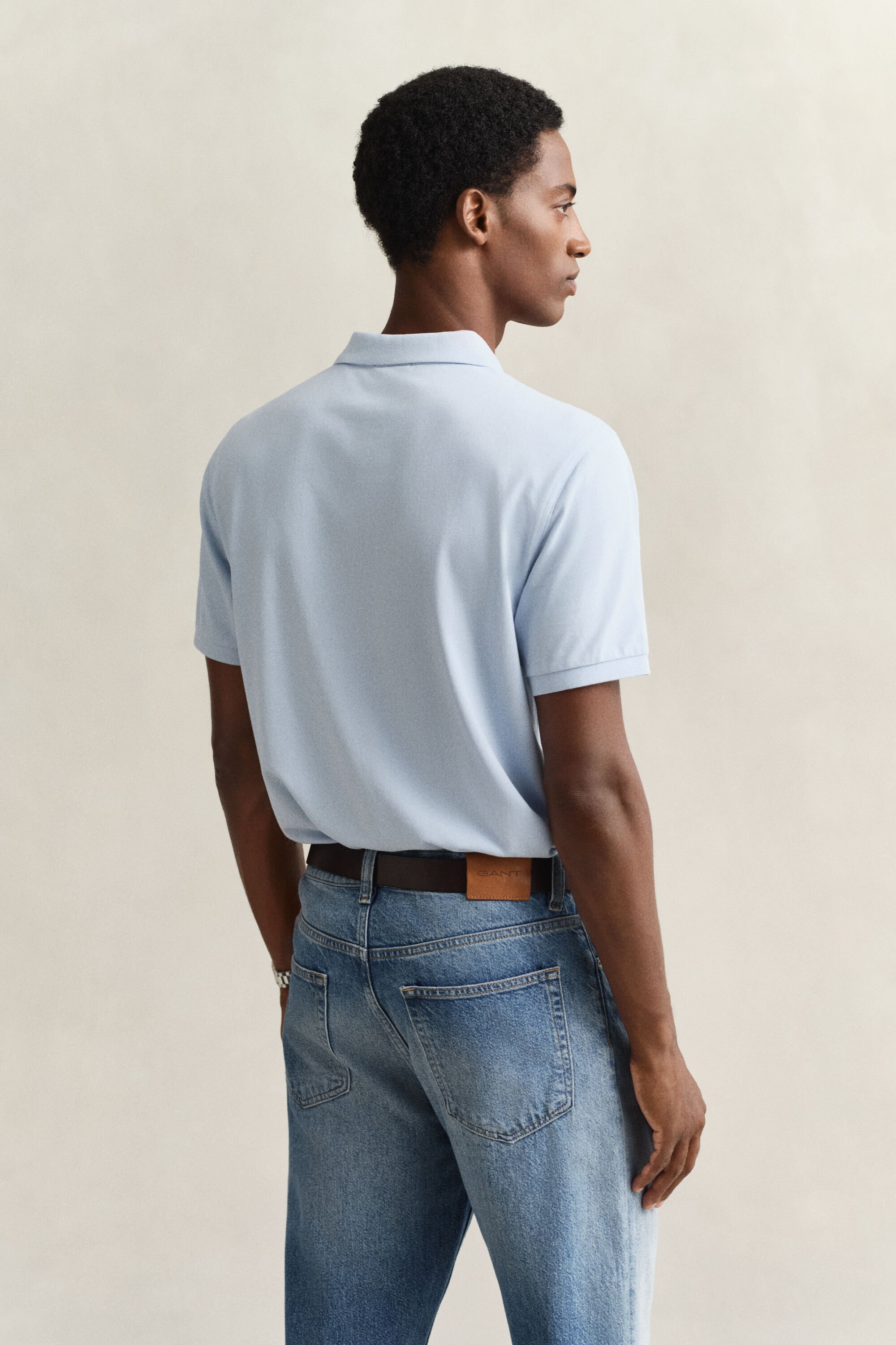 Regular fit Shield pikétröja