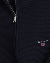 Triangle Texture tröja med lång dragkedja